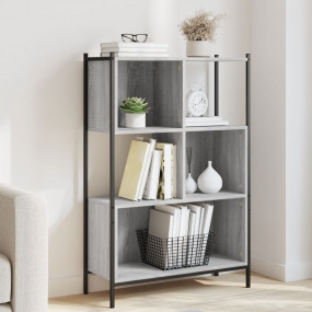Bookcase Grey Sonoma Engineered wood Bookcase Rectangul...