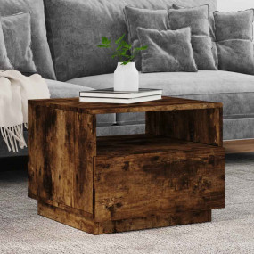 Coffee Table Smoked Oak Engineered wood Medium Coffee T...