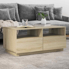 Coffee Table Sonoma Oak Engineered Wood Medium Coffee T...