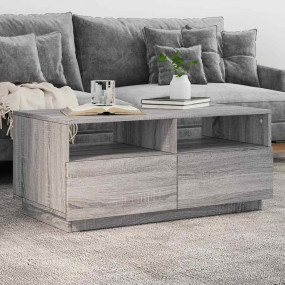Coffee Table Grey Sonoma Engineered wood Medium Coffee ...