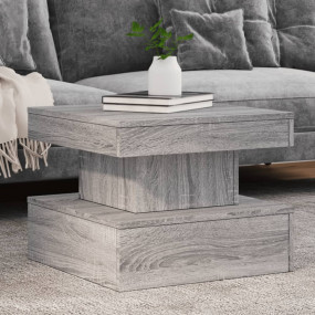 Coffee Table Grey Sonoma Engineered Wood 19.7x19.7x15.7...