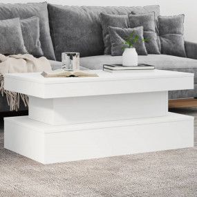Coffee Table White Engineered wood Medium Coffee Table