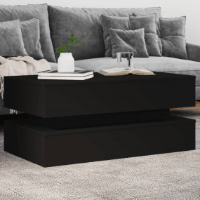 Coffee Table Black Engineered wood 35.4 x 19.7 x 15.7 i...