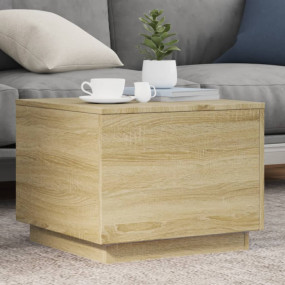 Coffee Table Sonoma Oak Engineered Wood Small Coffee Ta...