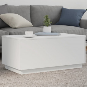 Coffee Table White Engineered wood 35.4 x 19.7 x 15.7 i...