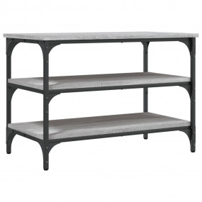 Shoe Bench Grey Sonoma Engineered wood, metal Medium