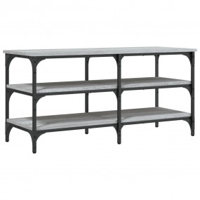 Shoe Bench Grey Sonoma Engineered wood, metal Medium