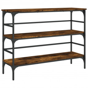 Console Table Smoked Oak Engineered wood, metal 39.4x12...