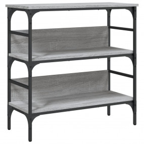 Console Table Grey Sonoma Engineered Wood, Metal