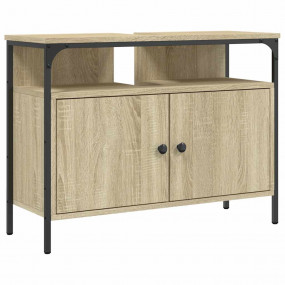 Bathroom Sink Cabinet Sonoma oak Engineered Wood Medium