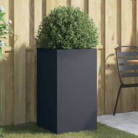 Planter Anthracite Cold-rolled steel Medium Decorative ...
