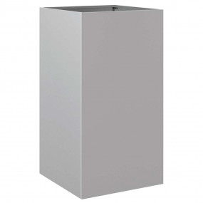 Planter Silver Galvanized Steel Medium Decorative Inlay...