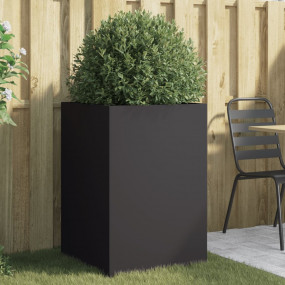 Planter Black Cold-rolled steel Medium Durable Planter