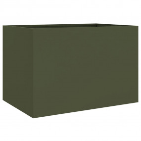 Planter Olive Green Cold-rolled Steel Medium Durable Pl...