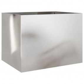 Planter Silver Stainless steel Medium Durable Planter