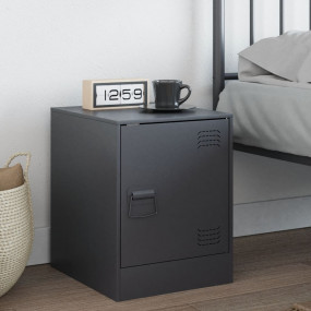 Bedside Cabinet Anthracite Cold-rolled steel Medium Sto...