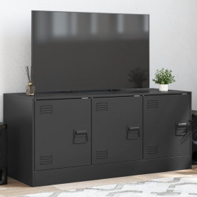 TV Cabinet Black Cold-rolled steel Medium TV Cabinet