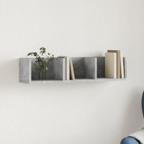 Wall Cabinet Concrete grey Engineered wood 29.5in x 7.1...