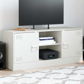 TV Cabinet White Cold-rolled steel Medium TV Cabinet