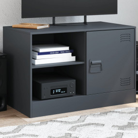 TV Cabinet Anthracite Cold-rolled steel Medium TV Cabin...