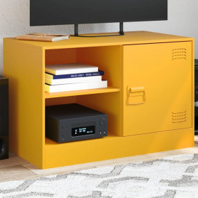 TV Cabinet Mustard Yellow Cold-rolled steel Medium TV C...