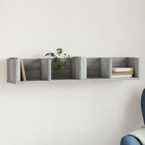 Wall Cabinet Grey Sonoma Engineered Wood Large Wall Cab...