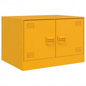Coffee Table Mustard Yellow Cold-rolled steel Small Cof...