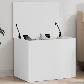 Storage Box White Engineered wood Medium Storage Box