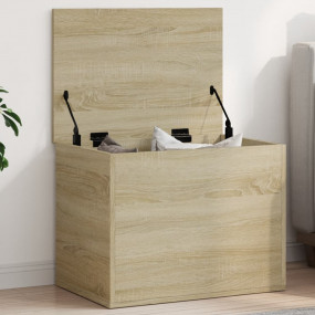 Storage Box Sonoma Oak Engineered Wood Compact Storage ...