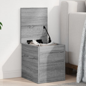 Storage Box Grey Sonoma Engineered Wood Medium Storage ...