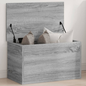 Storage Box Grey Sonoma Engineered Wood Small Storage B...