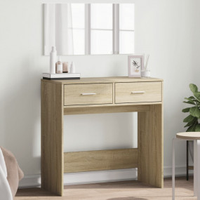 Dressing Table Sonoma oak Engineered wood, glass