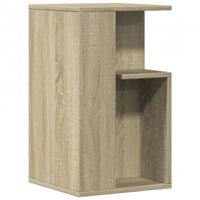 Side Table Sonoma oak Engineered wood Small Side Table ...