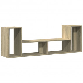 TV Cabinet Sonoma Oak Engineered Wood Medium Storage TV...
