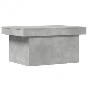 Coffee Table Concrete Gray Engineered Wood Medium Coffe...