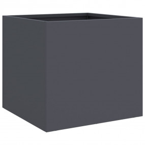 Planter Anthracite Cold-rolled steel Small Decorative I...