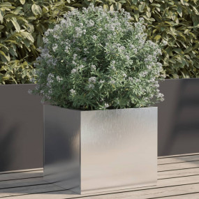 Planter Silver Stainless Steel Good for small plants To...