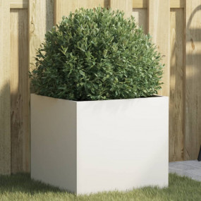 Planter White Cold-rolled steel Medium Durable Planter