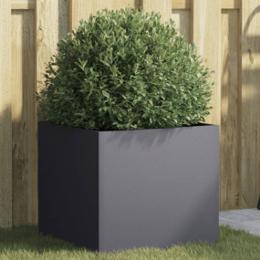Planter Anthracite Cold-rolled steel Medium Decorative ...