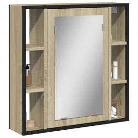 Bathroom Mirror Cabinet Sonoma oak