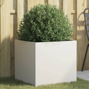Planter White Cold-rolled steel Medium Durable Planter