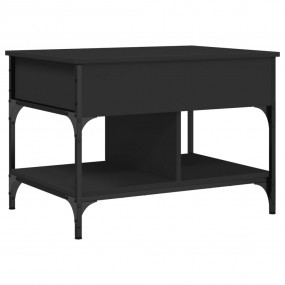 Coffee Table Black Engineered wood Medium Adjustable Fe...