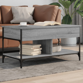 Coffee Table Gray Sonoma Engineered wood 39.4x19.7x19.7...