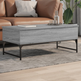 Coffee Table Grey Sonoma Engineered wood, metal Medium