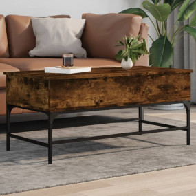 Coffee Table Smoked oak Engineered wood, metal Standard
