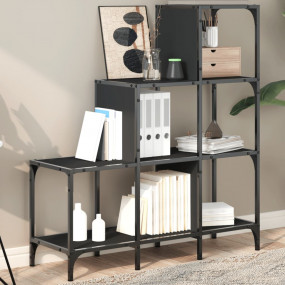 Bookcase Adjustable Feet Bookshelf Rectangular Industri...