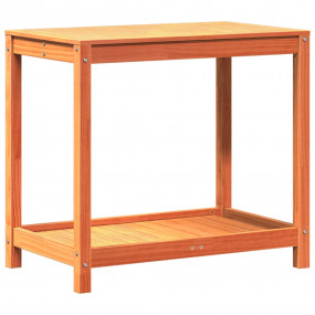 Potting Table Wax brown Solid pine wood Medium Potting ...