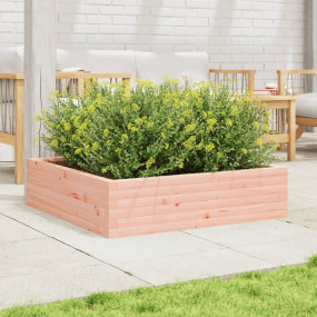 Garden Planter Natural Wood Solid Douglas Fir Wood Larg...