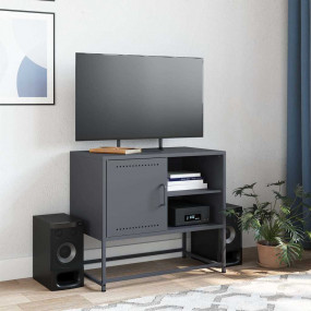 TV Cabinet Anthracite Steel Medium size for small to me...