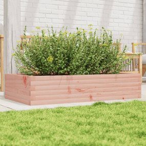Garden Planter Brown Solid Douglas wood 43.3 in x 23.6 ...
